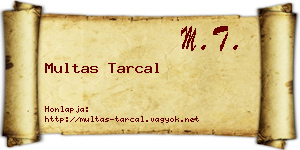 Multas Tarcal névjegykártya